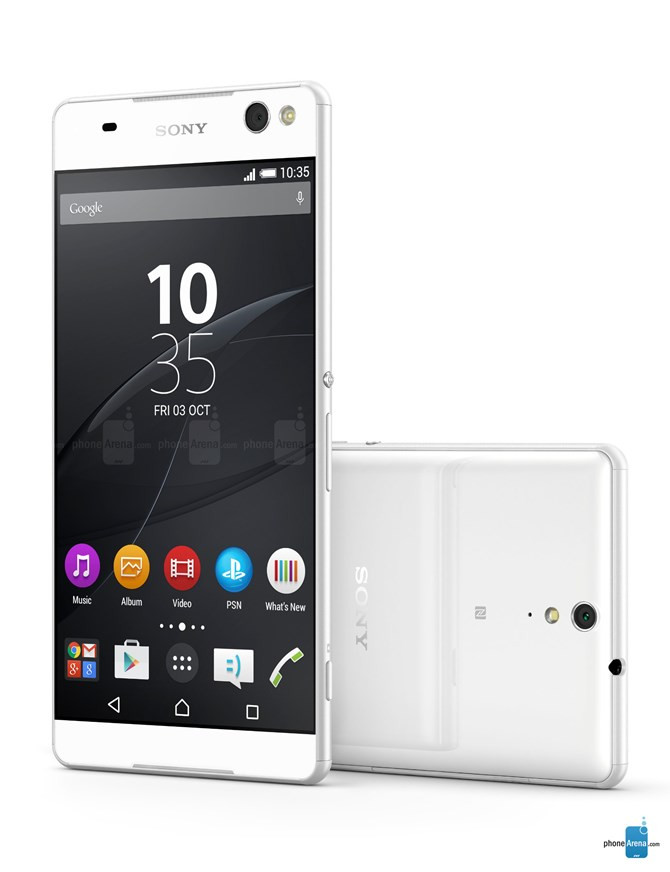 6. Sony Xperia C5 Ultra. Vừa được ra mắt vào đầu tháng 8, Sony Xperia C5 Ultra là một trong những điện thoại Android khá thú vị của Sony, với màn hình hiển thị 1080p 6inch với thiết kế không viền. Xpreria C5 với hai máy ảnh trước và sau lên tới 13MP, đèn flash. Chiếc điện thoại này sở hữu hệ điều hành Android Lollipop 5.1, bộ vi xử lý MediaTek 64-bit 8 nhân tốc độ 1,7 GHz, Ram 2GB, bộ nhớ trong 16GB, pin 2930 mAh. Chiếc điện thoại này có giá khoảng 425 USD (khoảng gần 9 triệu đồng) tại một số thị trường Châu Á.