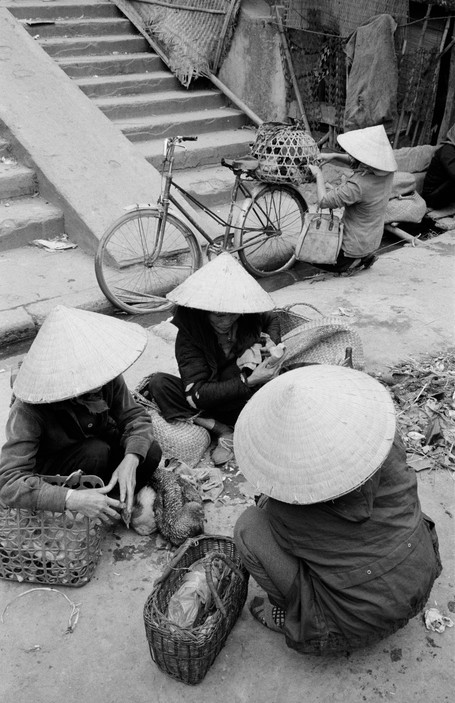 Những người phụ nữ bán gà, 1/3/1990. Ảnh: Magnumphotos.com