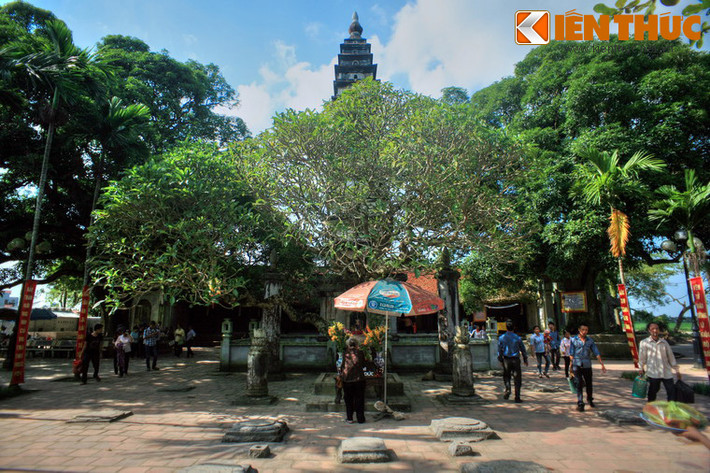 4. Nằm ở địa phận phường Lộc Vượng, thành phố Nam Định, chùa Phổ Minh hay chùa Tháp là một trong những dấu tích quan trọng còn lại của nhà Trần. Kiến trúc thời Trần quan trọng nhất còn được bảo tồn khá nguyên vẹn của chùa là tháp Phổ Minh, nằm trước tiền đường.