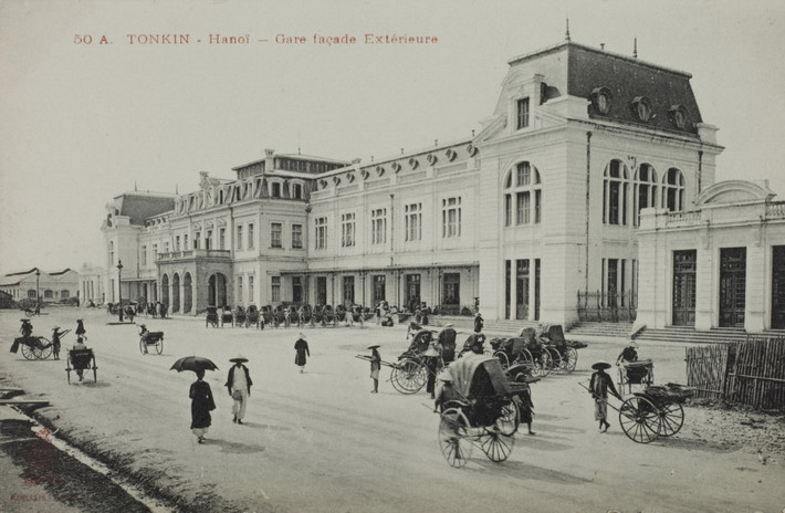 Ga Hà Nội đầu thế kỷ 20.