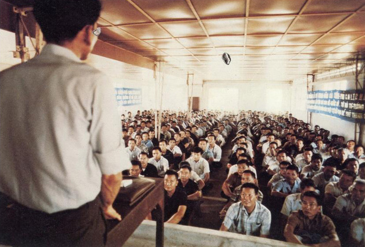Lớp học dành cho sĩ quan cao cấp của quân đội Sài Gòn.