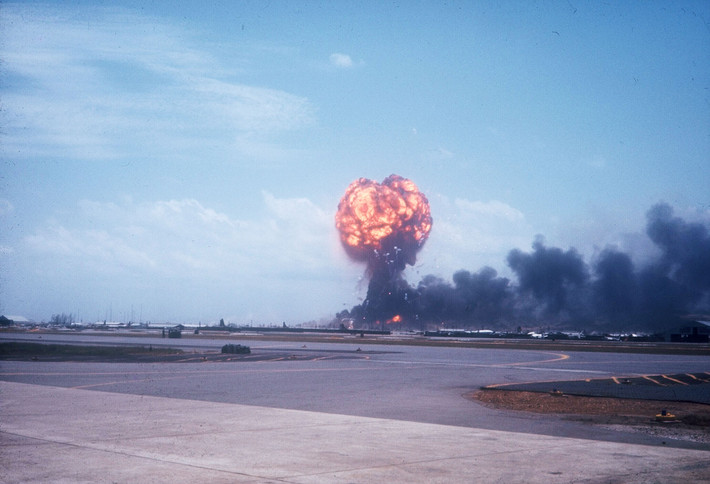 Cuối tháng 4/1969, một vụ nổ lớn đã xảy ra tại kho bom đạn Phước Lý (Phước Tường, Đà Nẵng), khiến truyền thông quốc tế thời điểm đó chấn động.