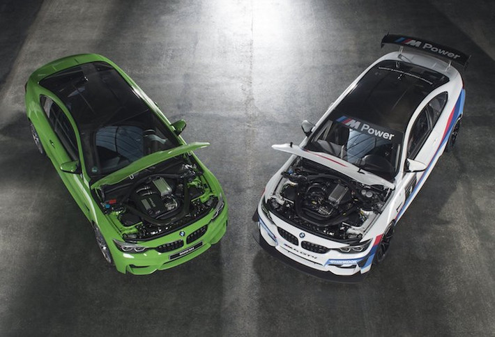 Giống như phiên bản thường, BMW M4 GT4 được trang bị động cơ 6 xi-lanh thẳng hàng 3.0l tăng áp kép M TwinPower Turbo, hệ dẫn động cầu sau và hộp số ly hợp kép 7 cấp. Công suất động cơ này nằm ở mức hơn 425 mã lực, tuy nhiên BMW cho biết hãng có thể cài đặt động cơ ở nhiều mức khác nhau, tùy thuộc vào việc khách hàng sẽ sử dụng chiếc xe tham gia giải đua nào.