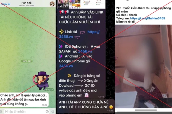 Công an Hà Nội cảnh báo lừa đảo đằng sau dịch vụ 'mại dâm online'