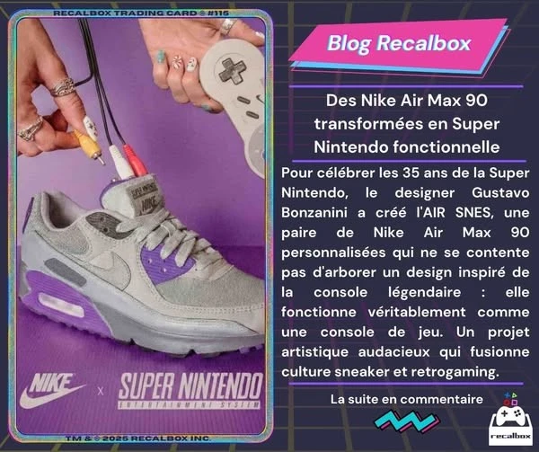 Đôi giày Nike kỳ dị tích hợp luôn máy Nintendo, đi mỏi thì dừng lại chơi game