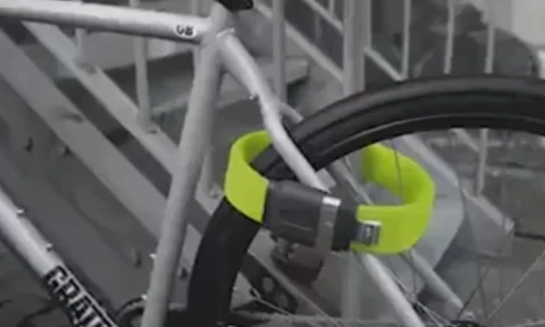 Lộ diện dây khóa xe đạp bền vĩnh cửu