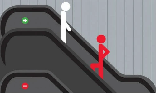 Cách đi thang cuốn an toàn bạn nhất định phải biết