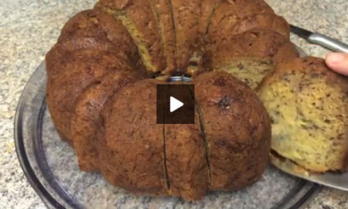 Cách làm bánh chuối nướng tráng miệng tuyệt hảo