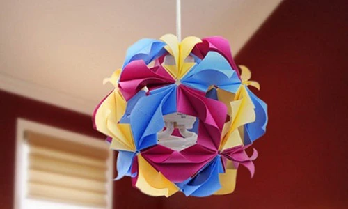 6 bước làm quả cầu hoa đẹp rực rỡ đón Tết