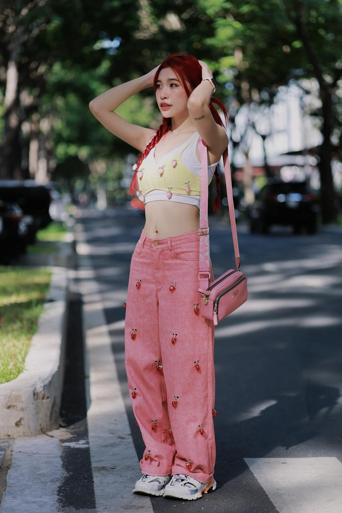 Không chỉ vui nhộn, sự kiện còn giúp cô nàng chiếm trọn spotlight và lan tỏa năng lượng tích cực trên mạng xã hội. st-8.png