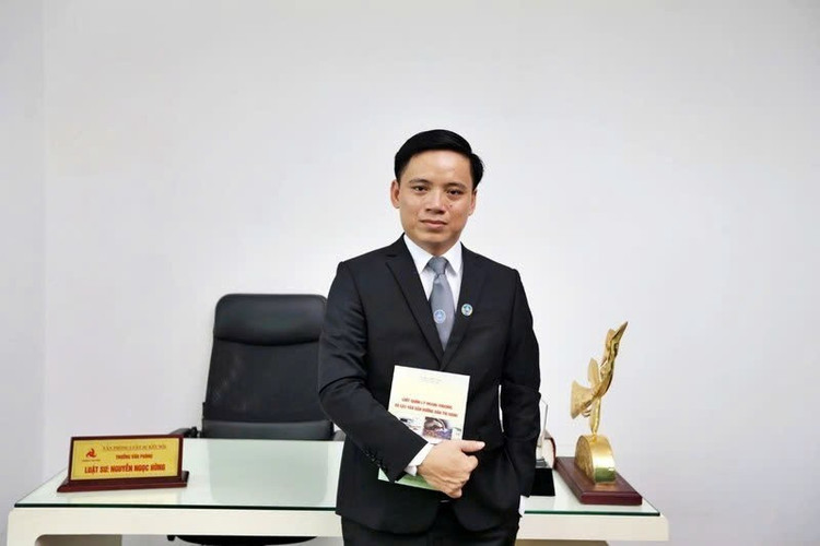 Luật sư Nguyễn Ngọc Hùng - Trưởng Văn phòng luật sư Kết Nối (Đoàn luật sư TP Hà Nội). 6.png