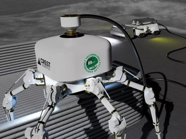 With a flexible six-legged design like a spider, Charlotte can move on rough terrain and adapt well to harsh environments such as deserts or the surface of the Moon. xay-4.png