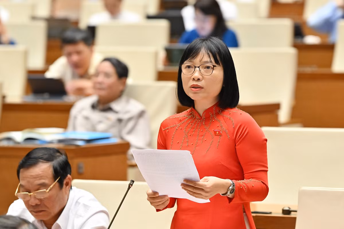 ĐBQH Nguyễn Thị Việt Nga (đoàn Hải Dương).