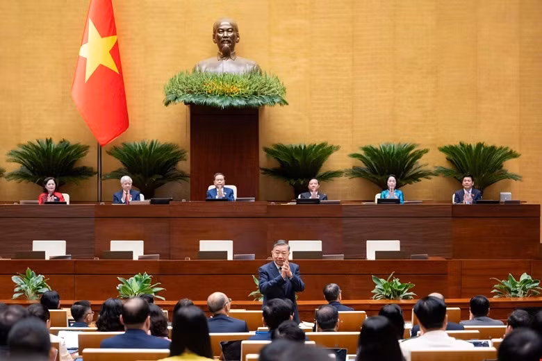 Tổng Bí thư, Chủ tịch nước Tô Lâm tham dự Phiên khai mạc Kỳ họp không thường lệ lần thứ Nhất.