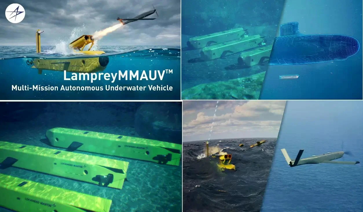 Mỹ công bố ý tưởng tàu ngầm không người lái Lamprey