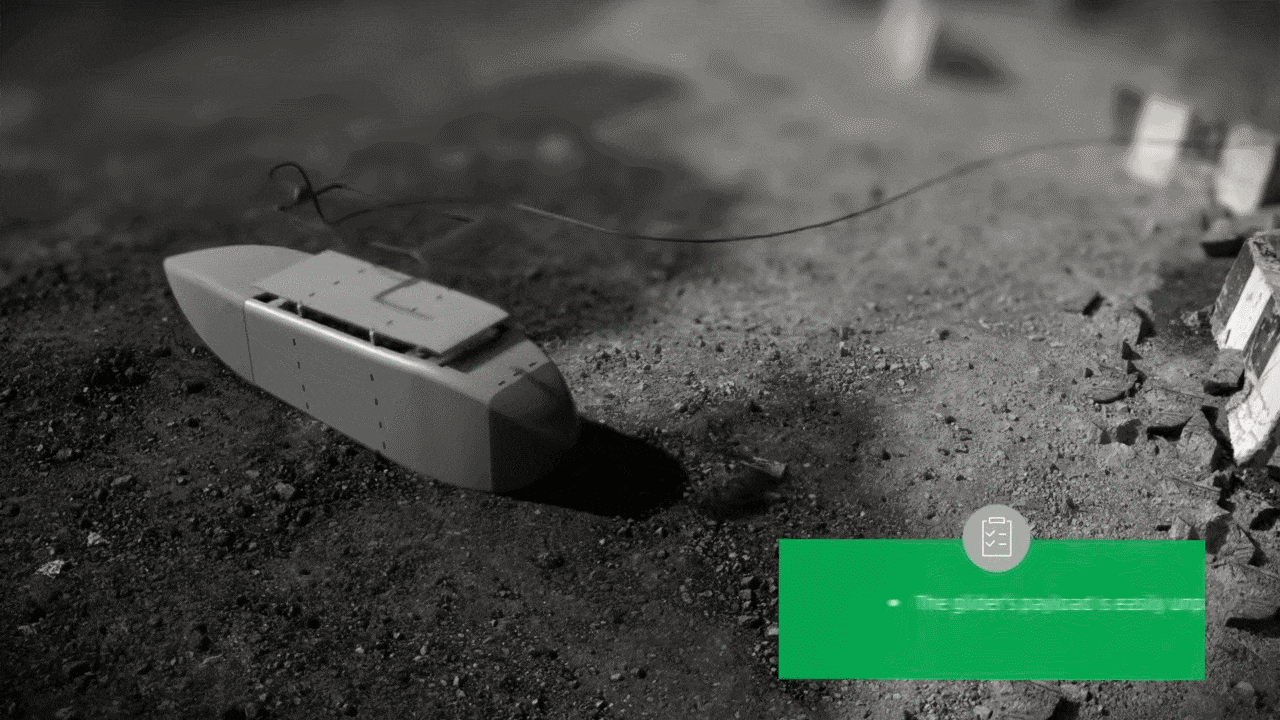 Binh sĩ sau đó sẽ tiếp cận lấy đi vật tư tiếp tế một cách an toàn và rời đi.