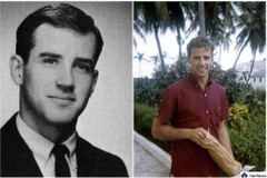 Ảnh thời trẻ điển trai của cựu Tổng thống Biden