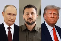 Tổng thống Trump đề xuất cuộc gặp giữa ông Putin và ông Zelensky