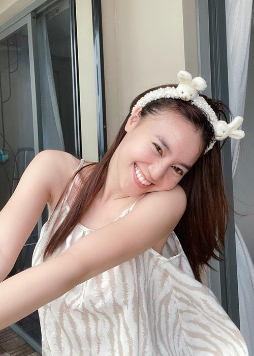 Nàng ngọc nữ màn ảnh Việt có gương mặt mộc tươi tắn, mịn màng, rất hiếm khi kém sắc. Ảnh: FB Lan Ngọc. lanngoc7.jpg