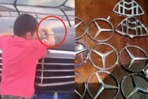 2 con trai 'bẻ trụi' loạt logo trên xe sang, ông bố ứng xử 'cực ngọt' 