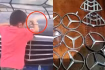 2 con trai 'bẻ trụi' loạt logo trên xe sang, ông bố ứng xử 'cực ngọt' 