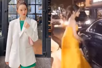 Khoảnh khắc Midu được người đàn ông lạ tháp tùng được netizen đào lại