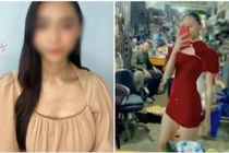 Động thái mới của nàng dâu mặc váy ngắn hỏi con mặc có đẹp không