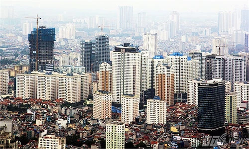 Ảnh đặc biệt: Hà Nội nhìn từ đỉnh tòa nhà chọc trời