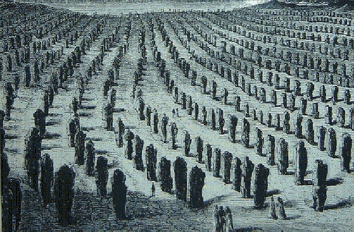 Khám phá rừng tượng đá lạ lùng có từ thời tiền sử