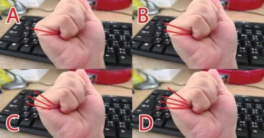 Nắm bàn tay rồi đếm đường chỉ, bao giờ giàu nhìn cái ra ngay