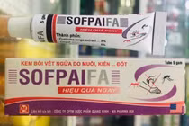 Kem bôi ngứa Sofpaifa của Dược phẩm Quang Minh quảng cáo vống... gây nguy hại