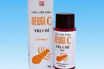 Dầu gội Newgi.C chứa thuốc diệt côn trùng, ảnh hưởng sức khỏe nghiêm trọng