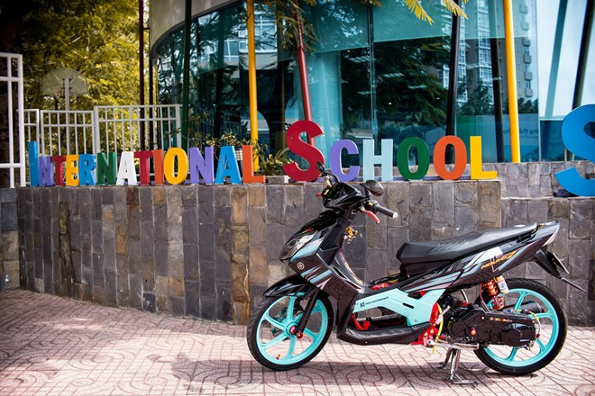 Jin Nguyễn chia sẻ trước đó anh đã từng độ một chiếc Honda Click phong cách Thái Lan.
