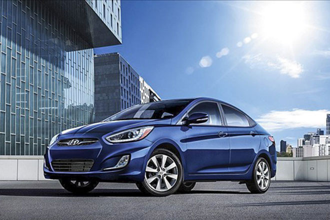 Hyundai Accent là mẫu xe được đánh giá có mức chi phí bảo dưỡng thấp nhất. Trung bình trong 5 năm, dòng xe này cần 2.861 USD tiền bảo dưỡng và 612 USD tiền sửa chữa.
