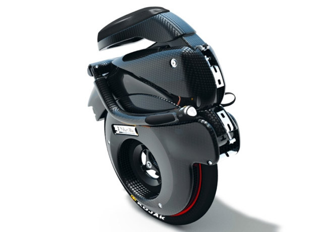 Solowheel hay Airwheel là xe đạp điện 1 bánh nhỏ nhất thế giới. Trọng lượng chỉ khoảng 9,8 kg đã gồm pin. Hai chỗ để chân làm bằng hợp kim. Phần vỏ bằng nhựa và có tay xách. Chiều cao 45 cm và rộng chưa tới 40 cm (chỗ để chân mở). Với một người có cân nặng khoảng 60 kg, xe có thể chạy được 15 km với một lần sạc. Mất khoảng 45 phút để sạc đầy và chỉ 30 phút để được 80%.