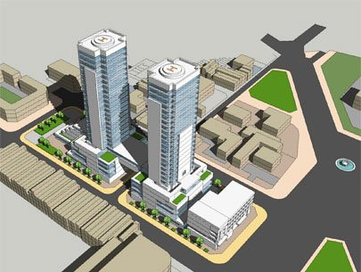 Cao ốc hành chính TP Cần Thơ, diện tích khoảng 9.218m2, tại trụ sở hiện hữu của các Sở Xây dựng, Sở Giao thông Vận tải, Trường Nghiệp vụ Giao thông Vận tải, Bưu điện thành phố và một số hộ dân. Cao ốc cao 25 tầng, với tổng vốn đầu tư 567 tỷ đồng. Sau khi hoàn thành, Khu phức hợp cao ốc hành chính sẽ bố trí 17 cơ quan là các sở trực thuộc thành phố với khoảng 872 cán bộ công nhân viên làm việc.
