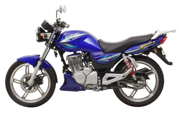 Suzuki EN150-A: được thiết kế theo các dòng xe đua thể thao, giúp toàn bộ xe như một luồng khí di chuyển ở tốc độ cao, thiết kế cổ điển với kiểu dáng đèn pha trước tròn pha nét hiện đại.