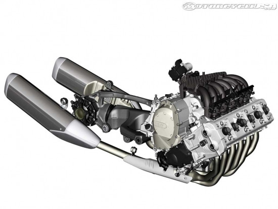 Động cơ 6 xi-lanh thẳng hàng: Có trên các mẫu xe: Honda CBX, RC166, BMW K1600… Ưu điểm: Độc đáo, hoạt động trơn tru, đạt tốc độ cao. Nhược điểm: Phức tạp và kích thước lớn. Thích hợp cho những mẫu xe touring hiệu năng cao, thực hiện những hành trình dài. Ảnh: Động cơ 6 xi-lanh thẳng hàng của BMW K1600.