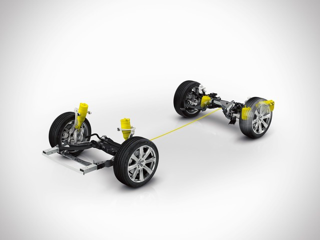 Volvo cho biết XC90 là mẫu xe đầu tiên của hãng phát triển dựa trên cấu trúc Scalable Product Architecture (SPA).