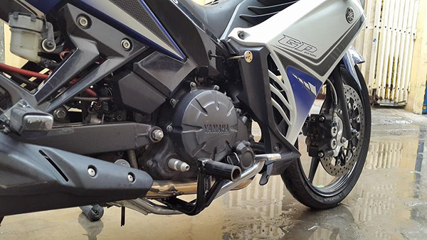 Để Stunt được những chiêu thức khó, đòi hỏi động cơ phải mạnh mẽ, chủ nhân chiếc xe đã độ "nội công" cho xe lên full 135.