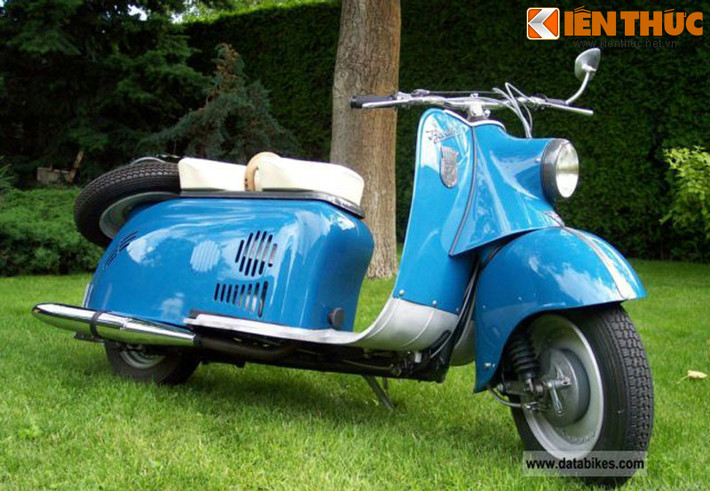 Berlin SR 59 là dòng sản phẩm đầu tiên xuất khẩu của IWL. Cho đến khi ngừng sản xuất vào cuối năm 1962, hãng đã xuất xưởng 113.943 chiếc Berlin SR 59, một con số không hề nhỏ. Ảnh: Một chiếc Berlin SR 59 trong tình trạng hoàn hảo ở Châu Âu.