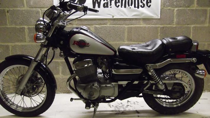 Honda Rebel 250 nguyên bản châu Âu.