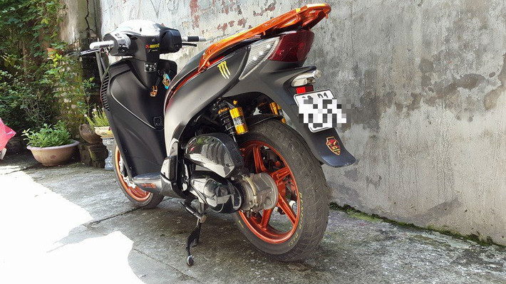 Phuộc sau RRGS. Ảnh: Facebook SHi.