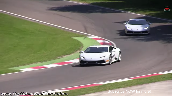 Lamborghini Huracan sử dụng động cơ V10 5,2 lít cung cấp công suất 602 mã lực tại vòng tua 8.250 vòng/phút và mô men xoắn cực đại 560 Nm tại 6.500 vòng/phút.