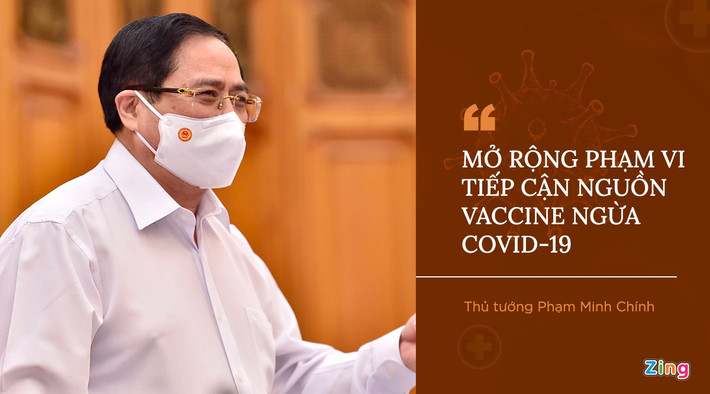 Ngày 26/4 - trước thời điểm dịch Covid-19 tái bùng phát ở Việt Nam một ngày - Thủ tướng Phạm Minh Chính khi chủ trì cuộc họp của Thường trực Chính phủ đã cảnh báo về nguy cơ dịch bệnh. Để thực hiện tốt mục tiêu kép, người đứng đầu Chính phủ nêu rõ Bộ Y tế cần chủ động hơn trong hợp tác quốc tế để mở rộng phạm vi tiếp cận các nguồn vaccine ngừa Covid-19, tạo điều kiện thuận lợi nhất để sản xuất vaccine trong nước.