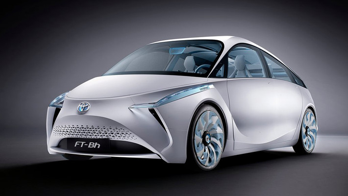 Toyota FT-Bh Concept: Xe xuất hiện lần đầu tại triển lãm xe hơi Geneva 2012. Mẫu Subcompact này được trang bị động cơ Hybrid công nghệ cao, có kích thước và khối lượng nhỏ hơn cả Toyota Prius.