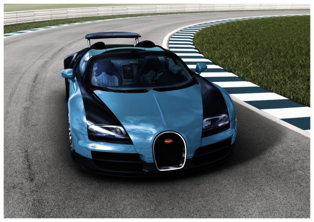 Trước đó Bugatti đã cho ra mắt 4 phiên bản huyền thoại khác. Trong ảnh là chiếc Jean-Pierre Wimille, chiếc xe được phát triển trên nền tảng siêu xe Bugatti Veyron Grand Sport Vitesse, và được lấy theo tên của tay đua người Pháp từng cùng Bugatti dành chiến thắng tại giải đua 24h Le Mans trong cuối những năm 1930.
