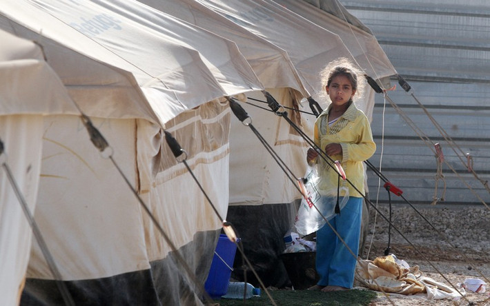 Jordan đang cố gắng hạn chế lượng người Syria tràn qua biên giới.