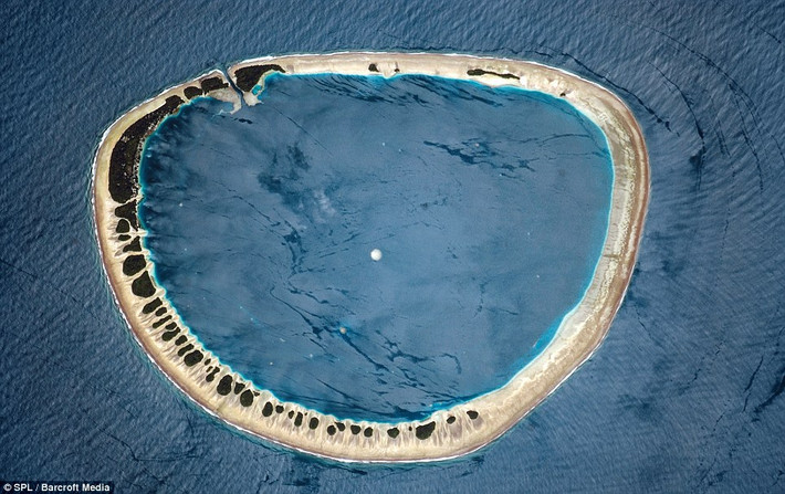 Nukuoro Atoll, Micronesia.