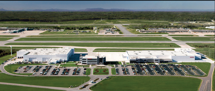 Sân bay quốc tế Piedmont Triad ở Greensboro, Mỹ nới hãng Hondajet thực hiện các bài kiểm tra cho dòng máy bay mới.